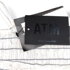 Top de Tirantes Blanco Fruncido ATM Anthony Thomas Melillo