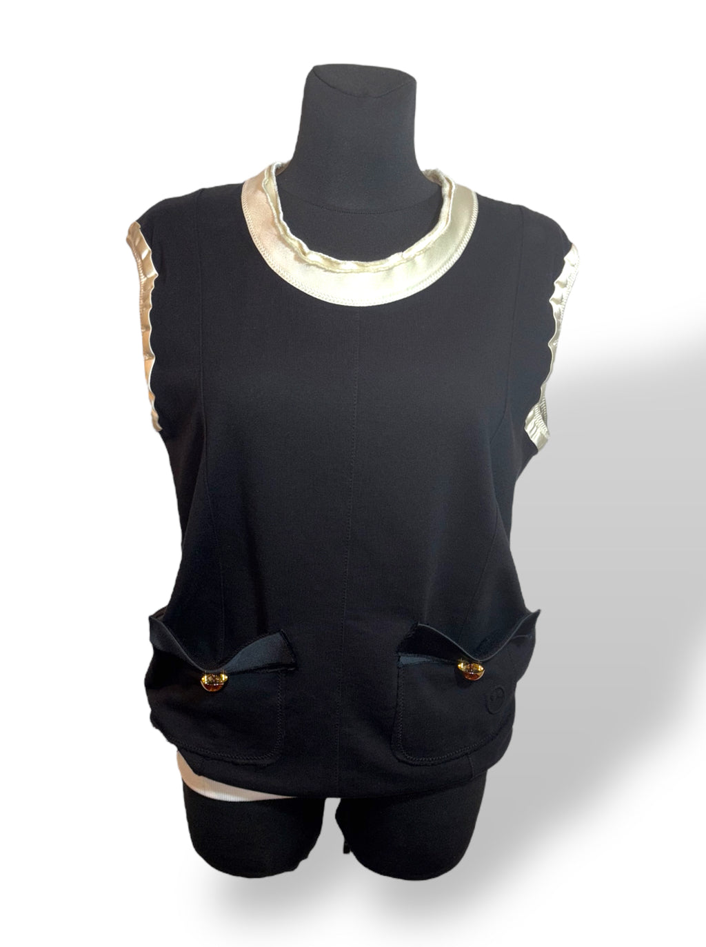 Top Sudadera Sin Mangas Estilo Sastre AZ Factory