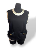 Top Sudadera Sin Mangas Estilo Sastre AZ Factory