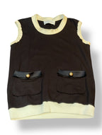 Top Sudadera Sin Mangas Estilo Sastre AZ Factory