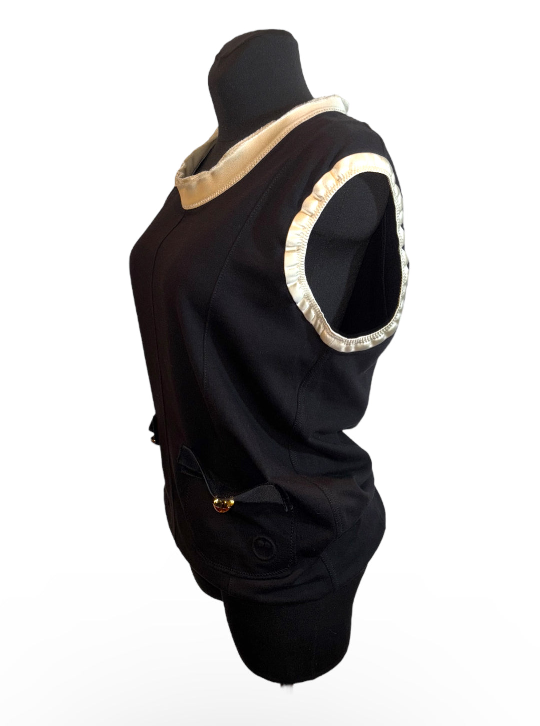 Top Sudadera Sin Mangas Estilo Sastre AZ Factory