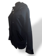 Sudadera de Lujo AZ Factory con Capucha y Detalles Satinados