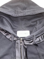 Sudadera de Lujo AZ Factory con Capucha y Detalles Satinados
