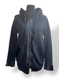Sudadera de Lujo AZ Factory con Capucha y Detalles Satinados