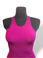 Top de Punto Canalé AZ Factory con Cuello Halter