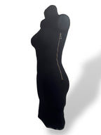 Vestido Corto Asimétrico de Punto Moldeador AZ Factory