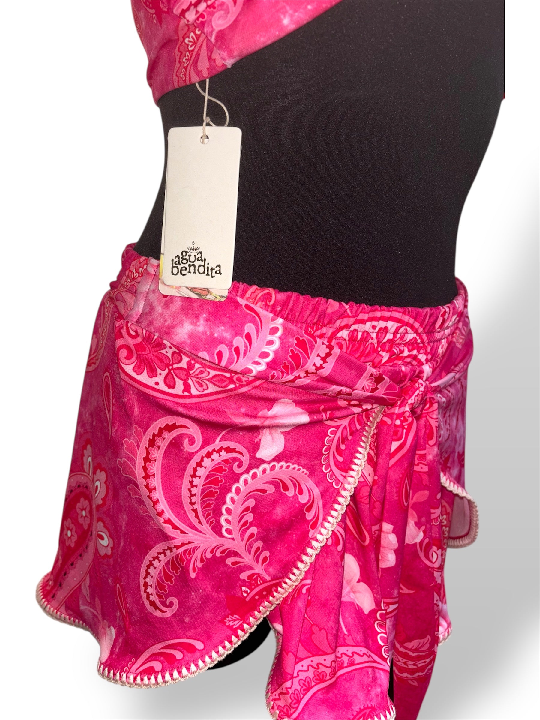 Set Playero de Dos Piezas Rosa - Agua Bendita