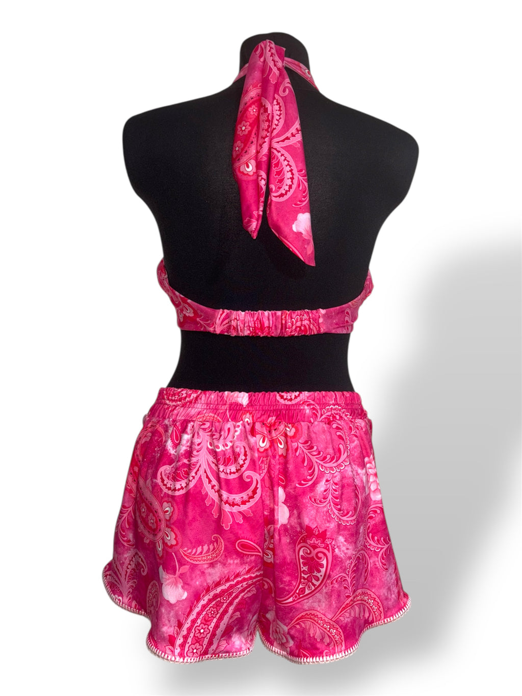 Set Playero de Dos Piezas Rosa - Agua Bendita