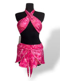 Set Playero de Dos Piezas Rosa - Agua Bendita