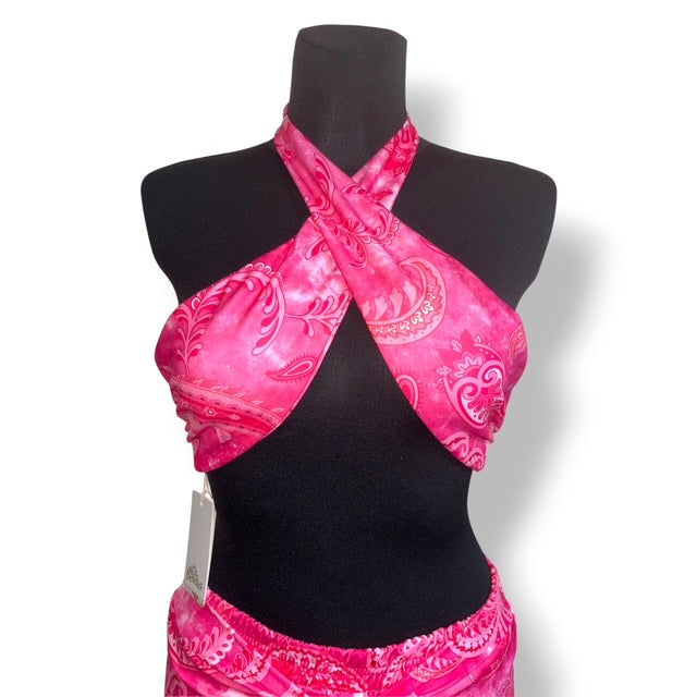Set Playero de Dos Piezas Rosa - Agua Bendita