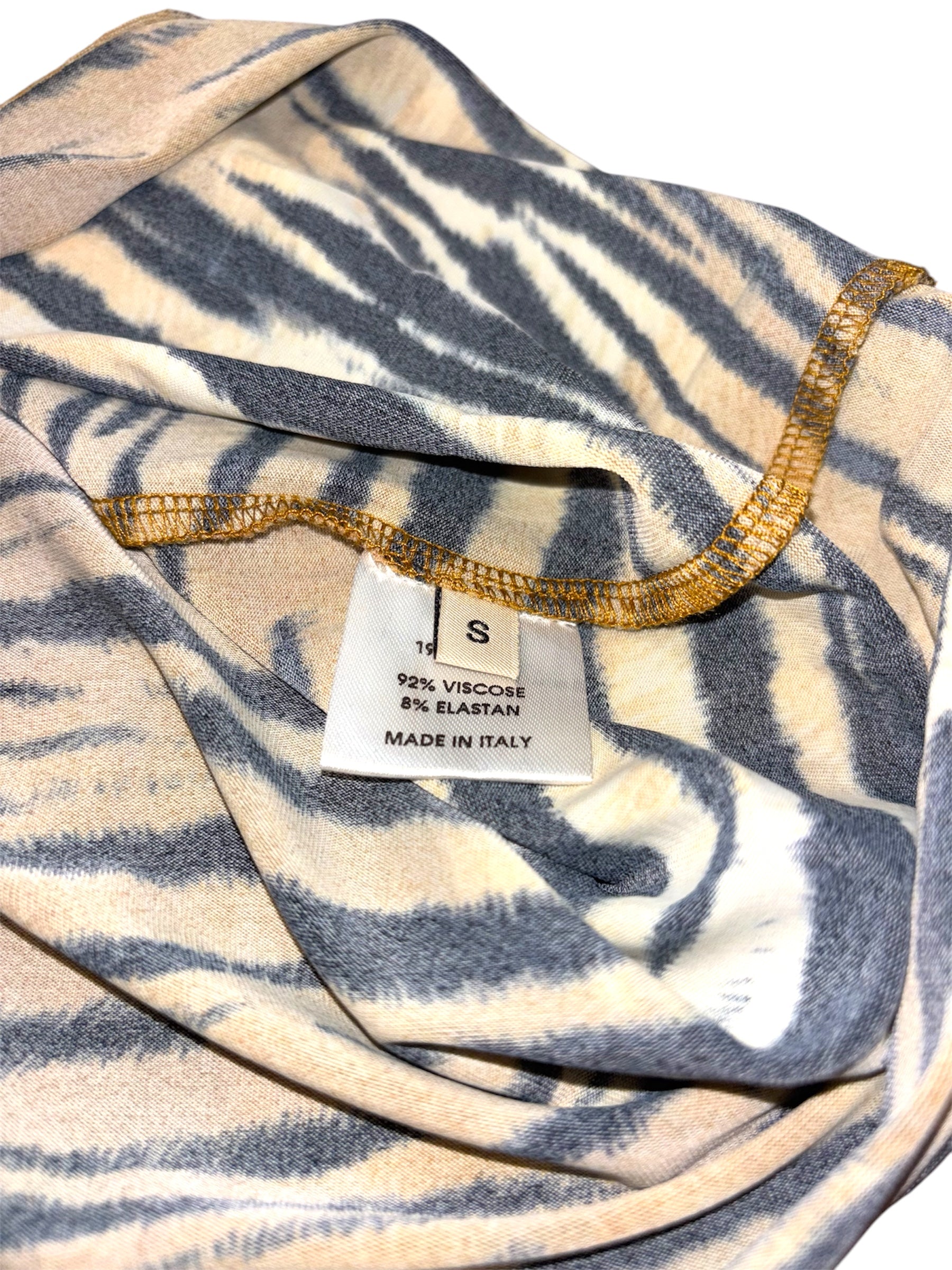 Vestido de Tubo de Tigre Alexandre Vauthier Animal Print