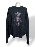 Jersey Gris Alexander Wang con Oso de Cristales