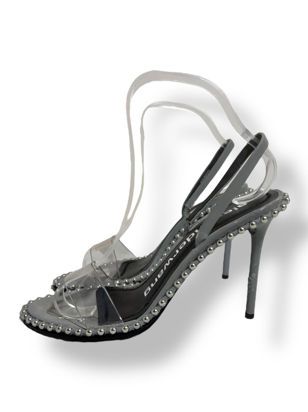 Sandalias Plateadas Alexander Wang Nova