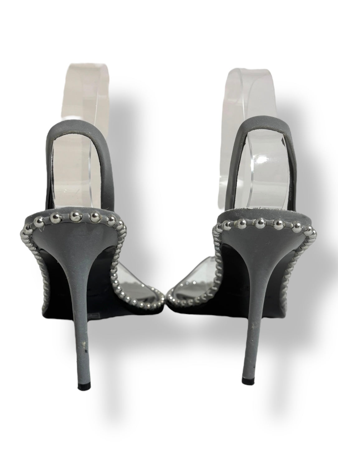 Sandalias Plateadas Alexander Wang Nova