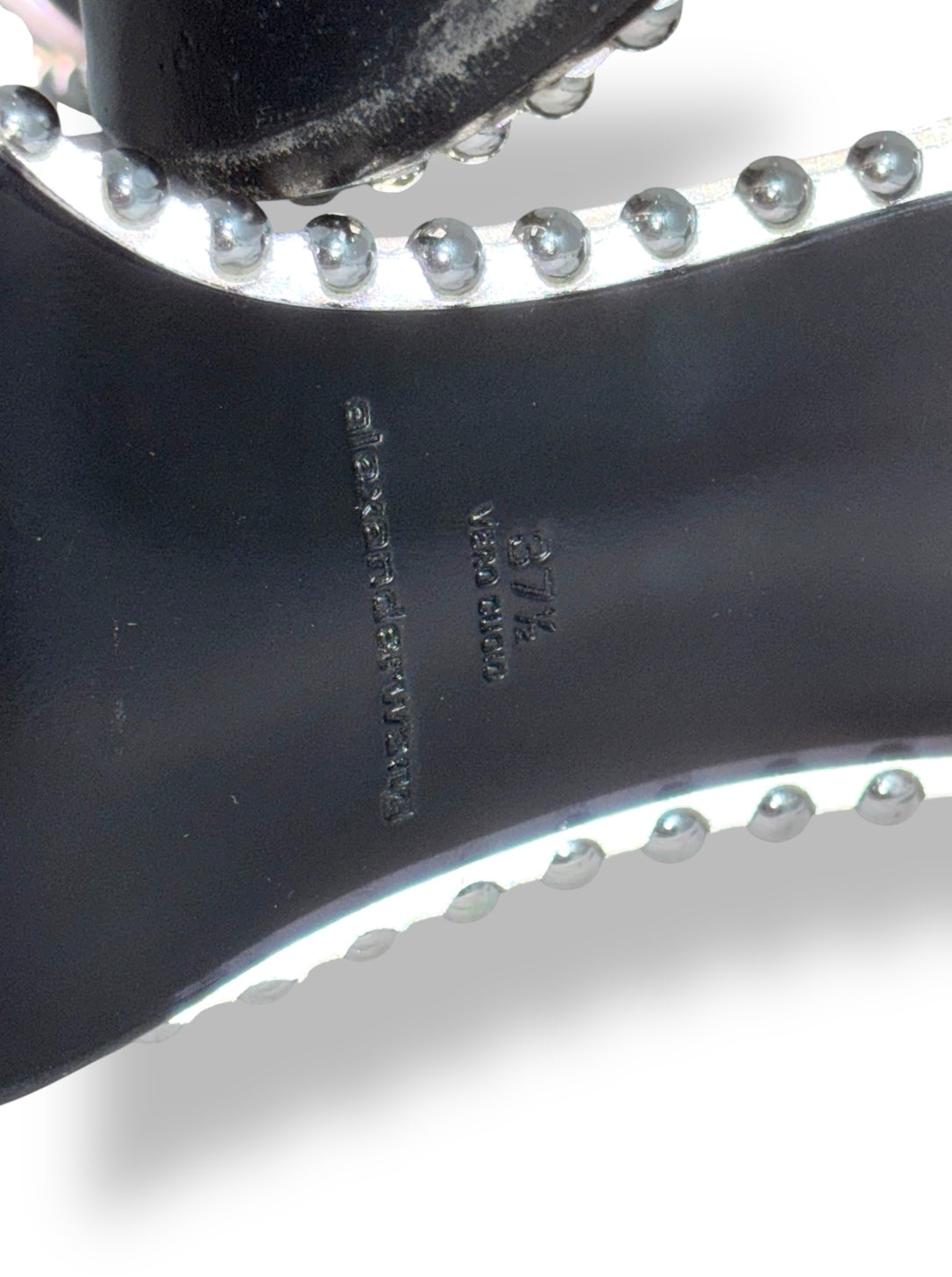 Sandalias Plateadas Alexander Wang Nova