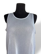 Camiseta de Malla Blanca Alo Yoga
