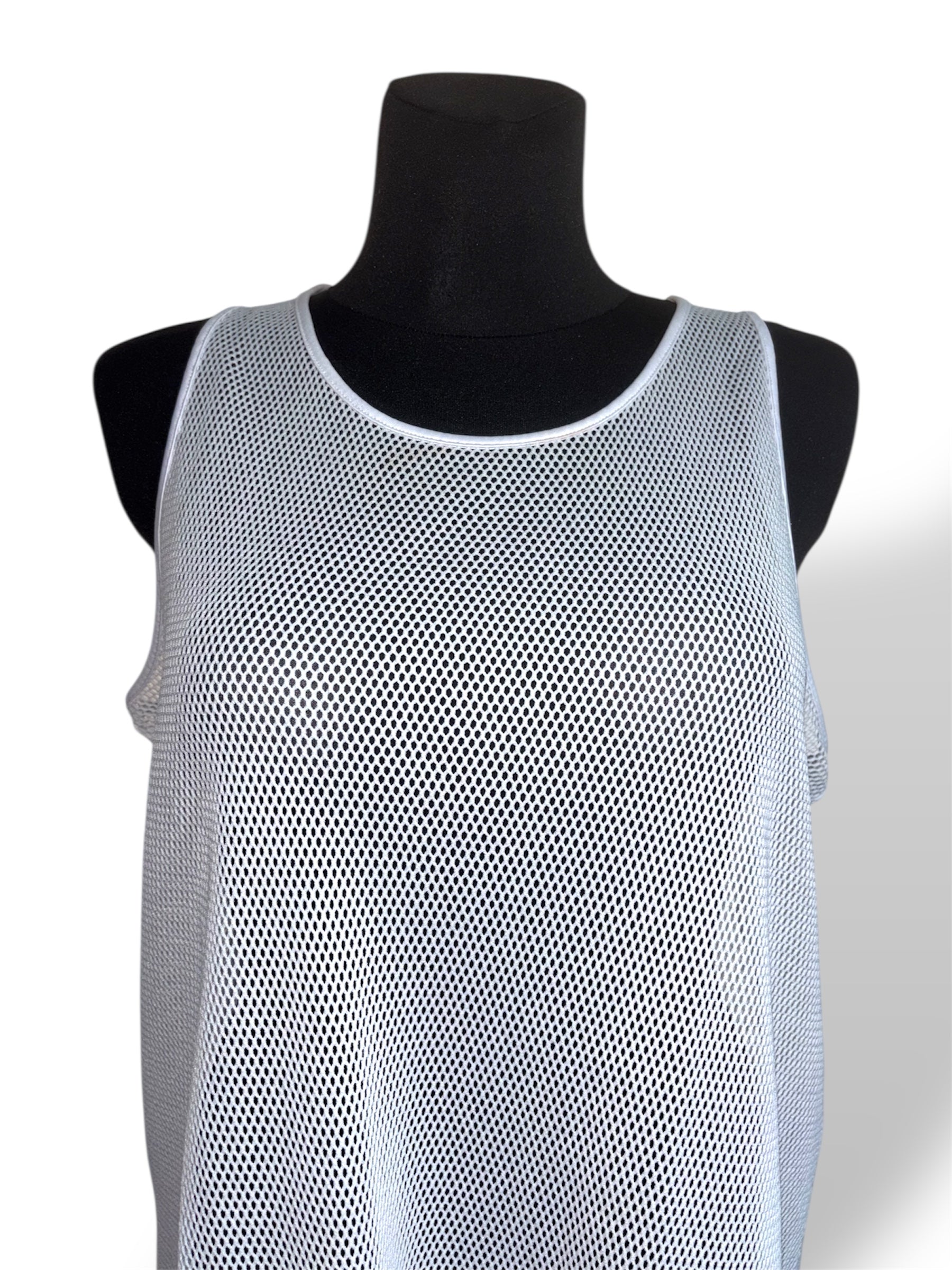 Camiseta de Malla Blanca Alo Yoga