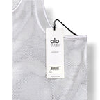 Camiseta de Malla Blanca Alo Yoga
