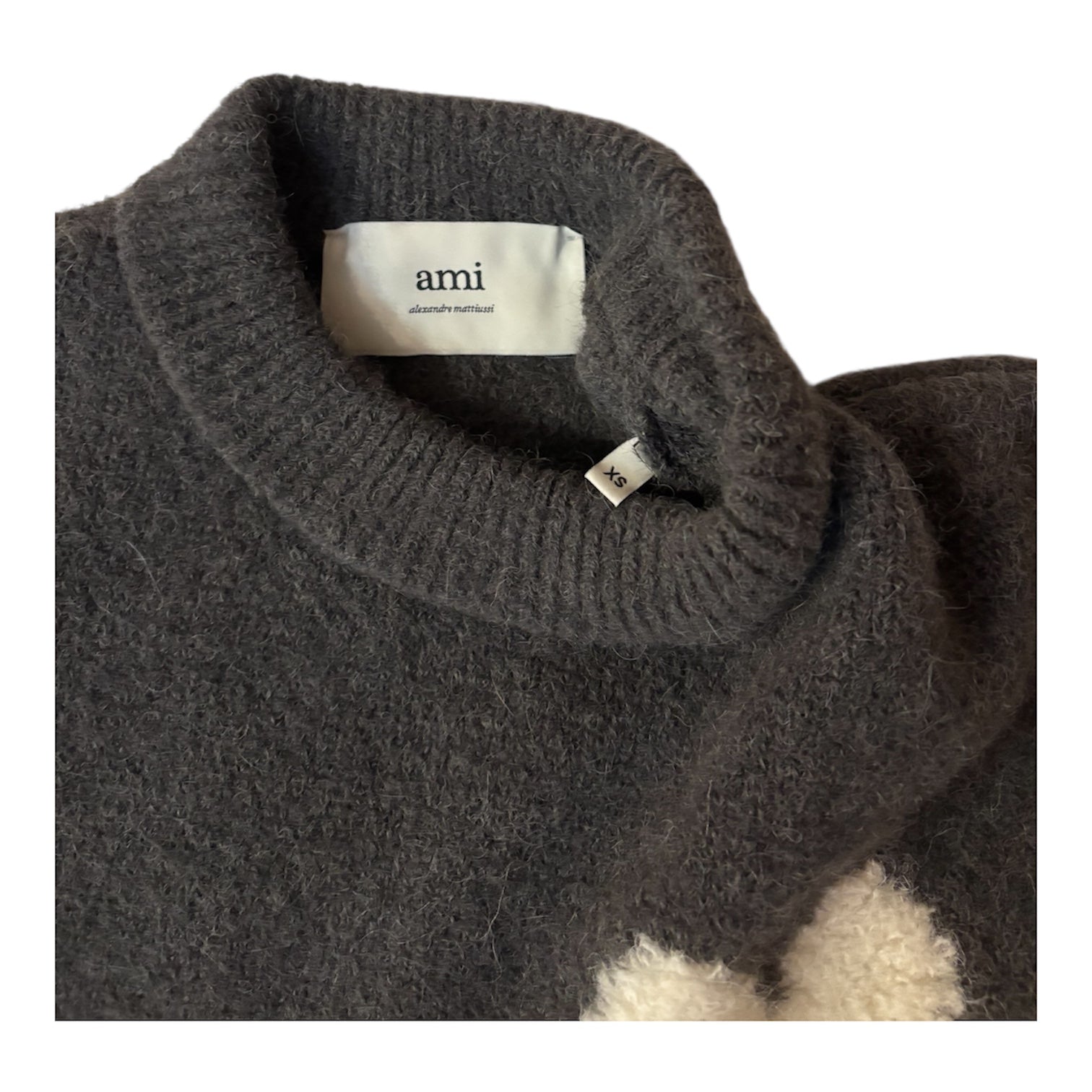 Jersey Gris AMI Paris Ami de Cœur
