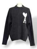 Jersey Gris AMI Paris Ami de Cœur