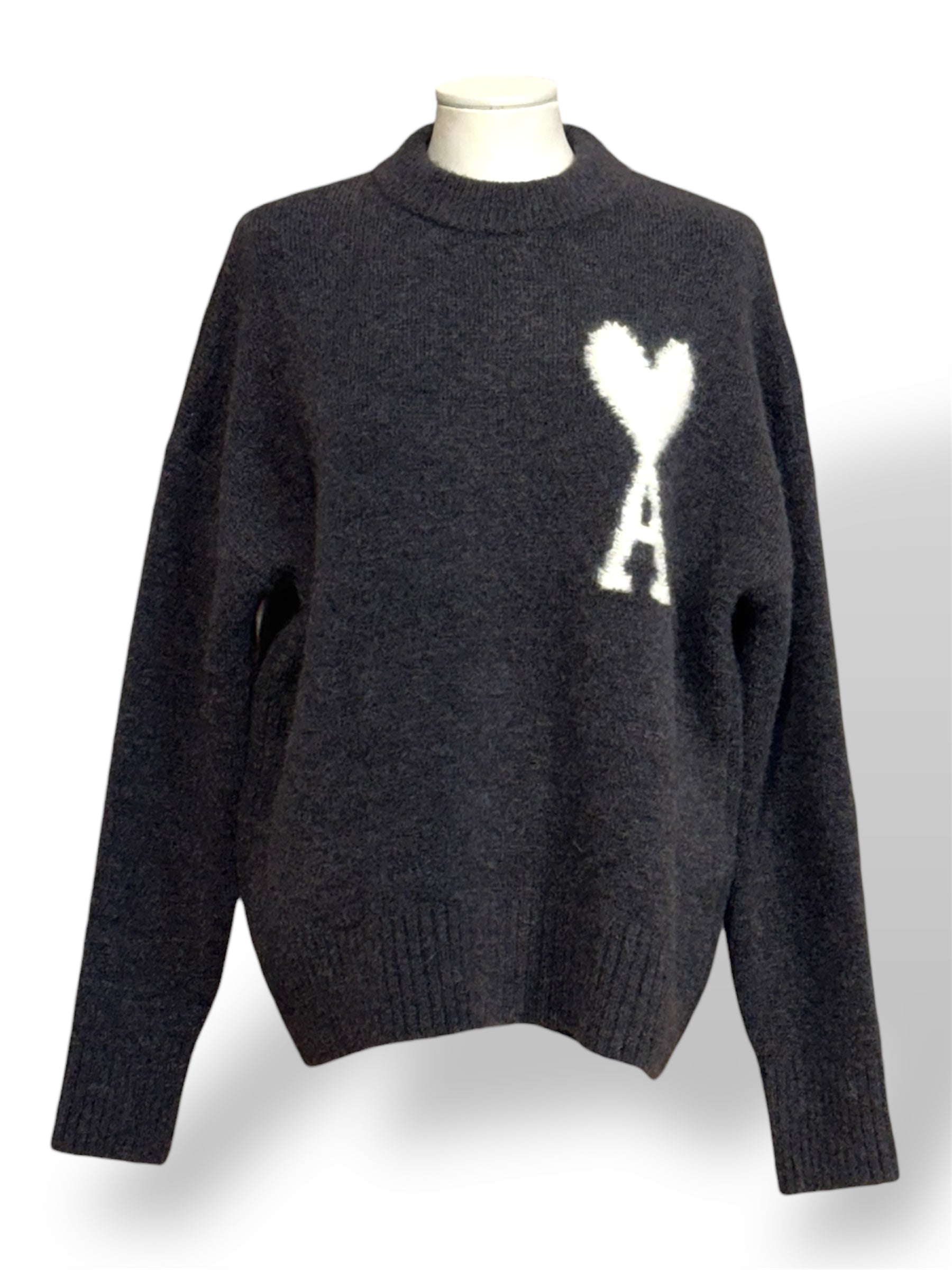 Jersey Gris AMI Paris Ami de Cœur