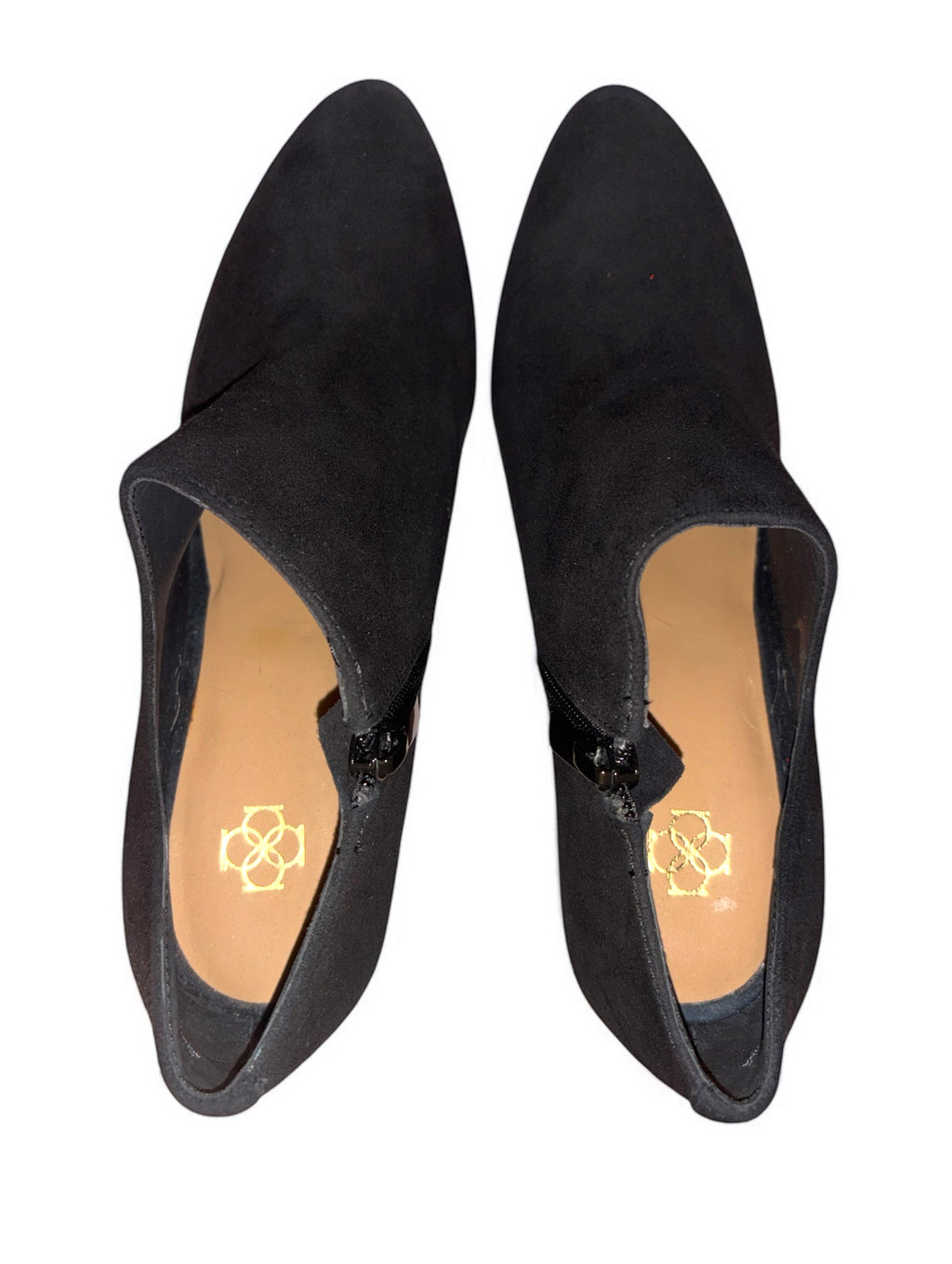 Botines Cortos "Shooties" de Ante Negro Ann Taylor