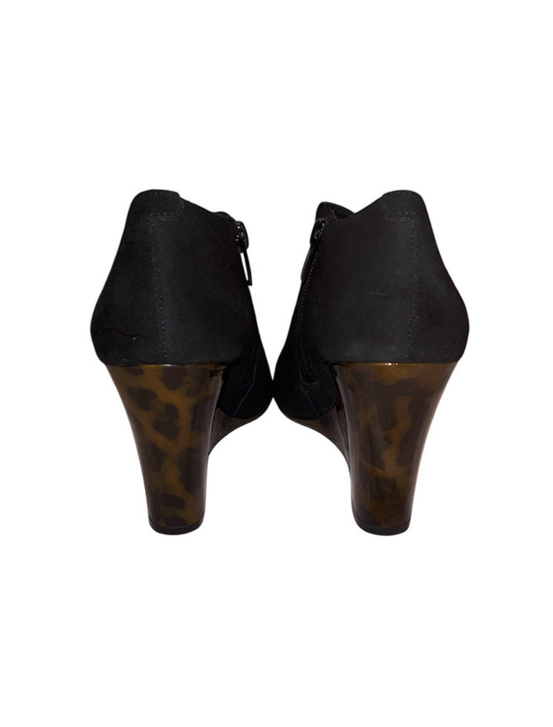 Botines Cortos "Shooties" de Ante Negro Ann Taylor