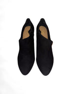 Botines Cortos "Shooties" de Ante Negro Ann Taylor
