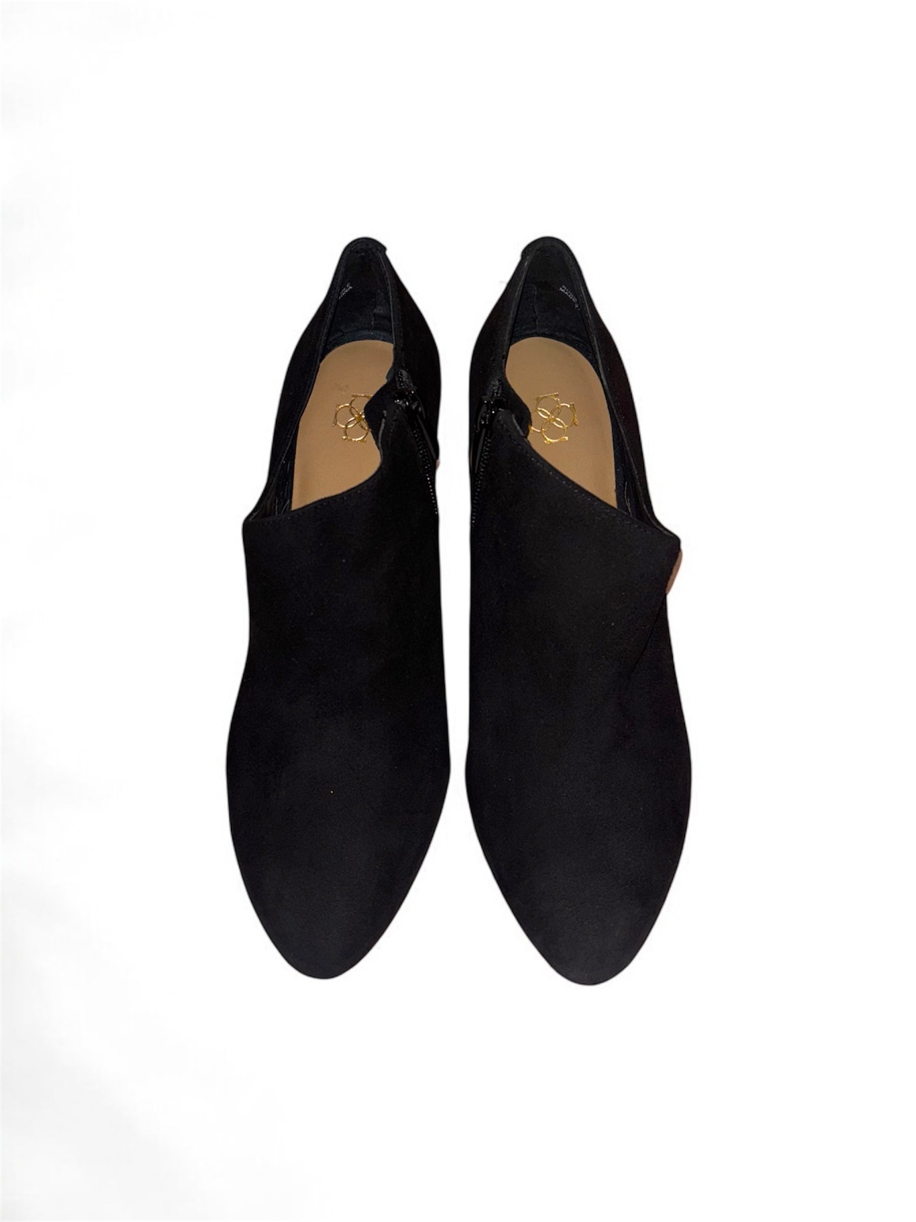 Botines Cortos "Shooties" de Ante Negro Ann Taylor