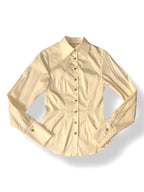 Blusa Ajustada de Algodón Anna Quan