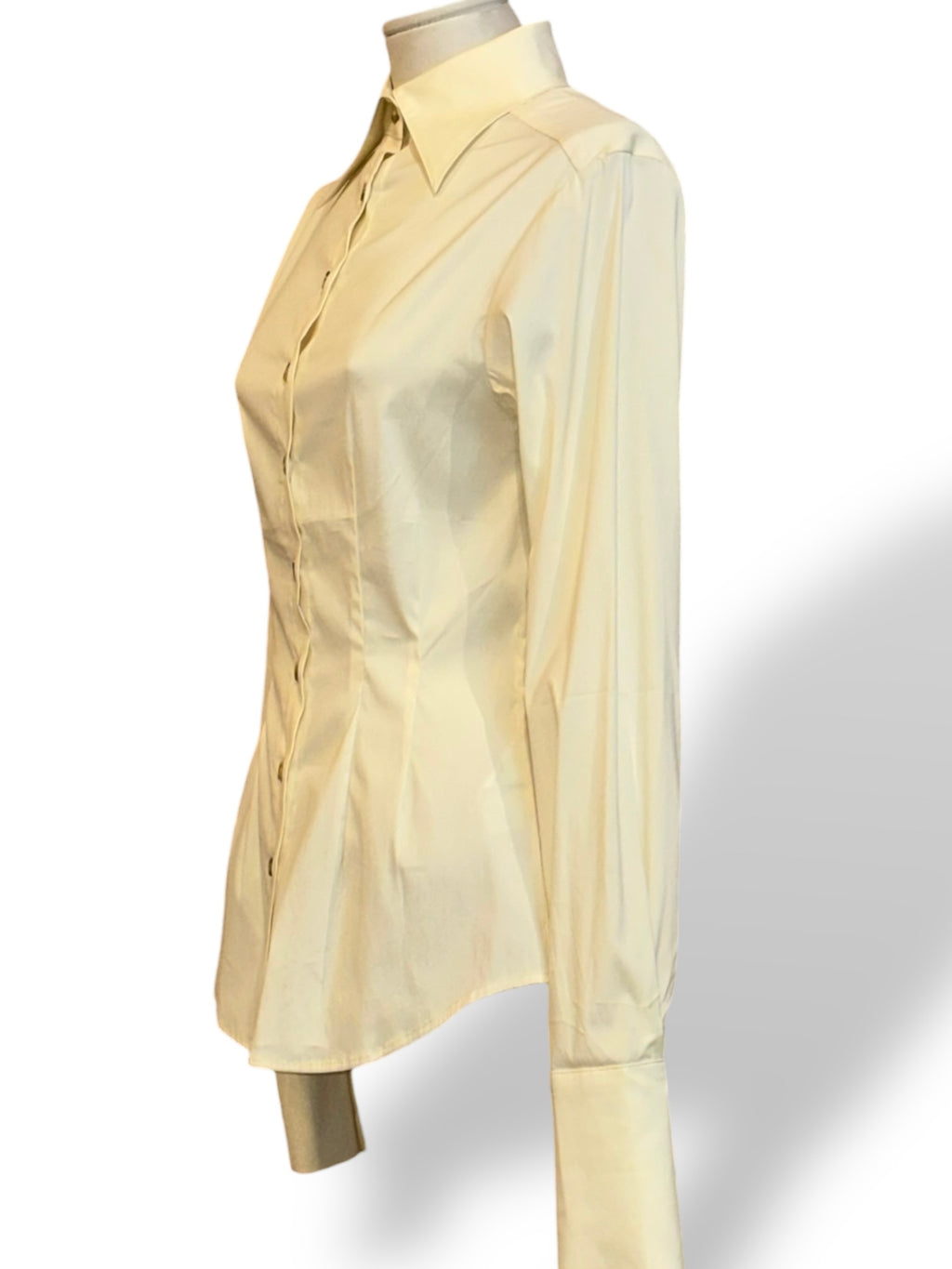 Blusa Ajustada de Algodón Anna Quan