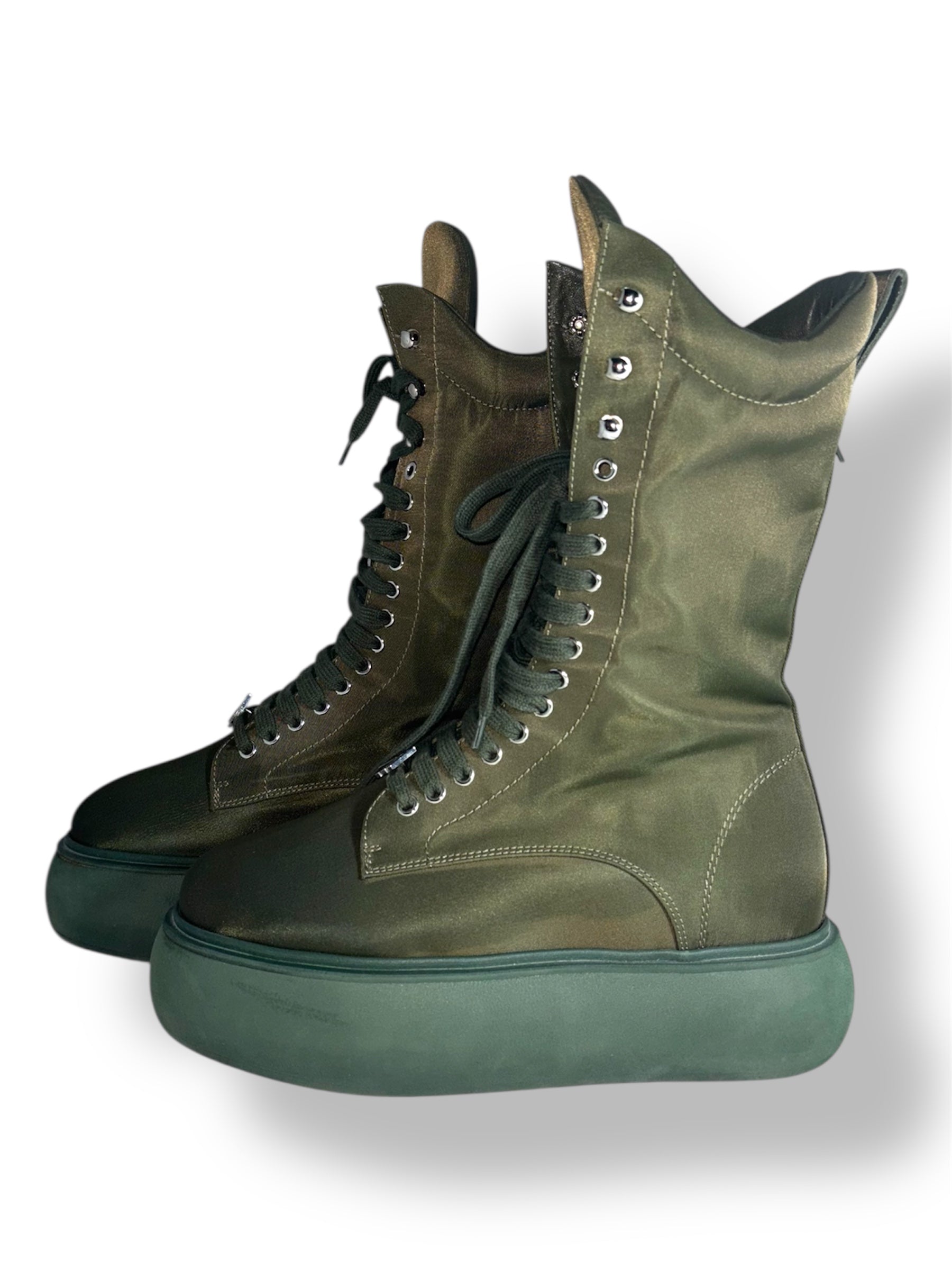 Botas de Combate con Cordones The Attico Selene
