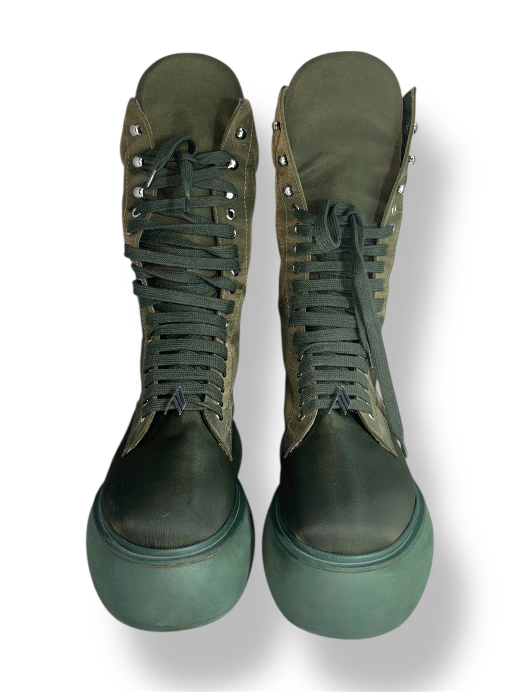 Botas de Combate con Cordones The Attico Selene