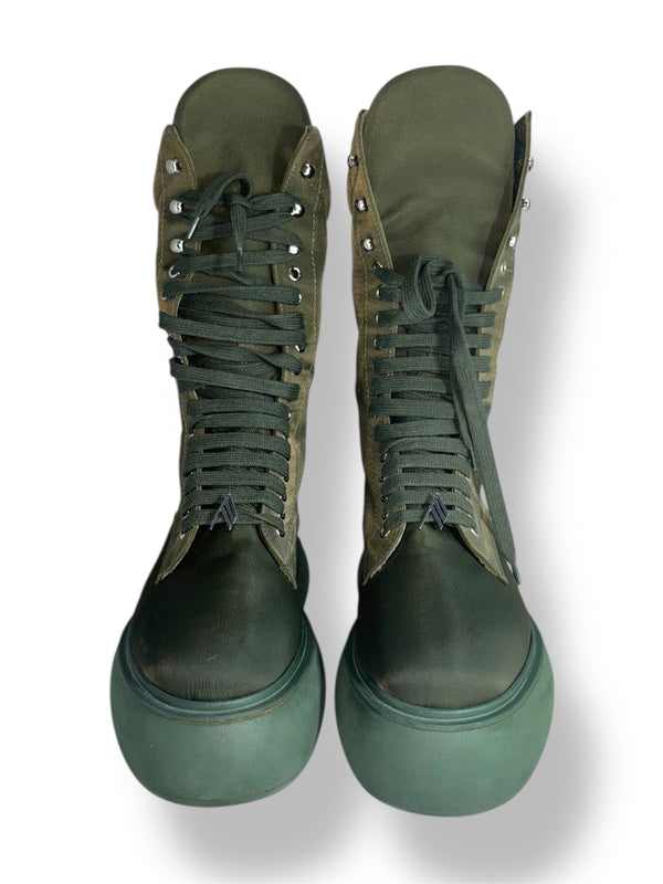 Botas de Combate con Cordones The Attico Selene