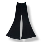 Pantalón Acampanado Balmain de con Botones Dorados – Negro