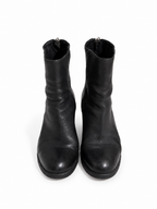 Botines Sartori Gold de piel negra con tacón – Talla 38,5