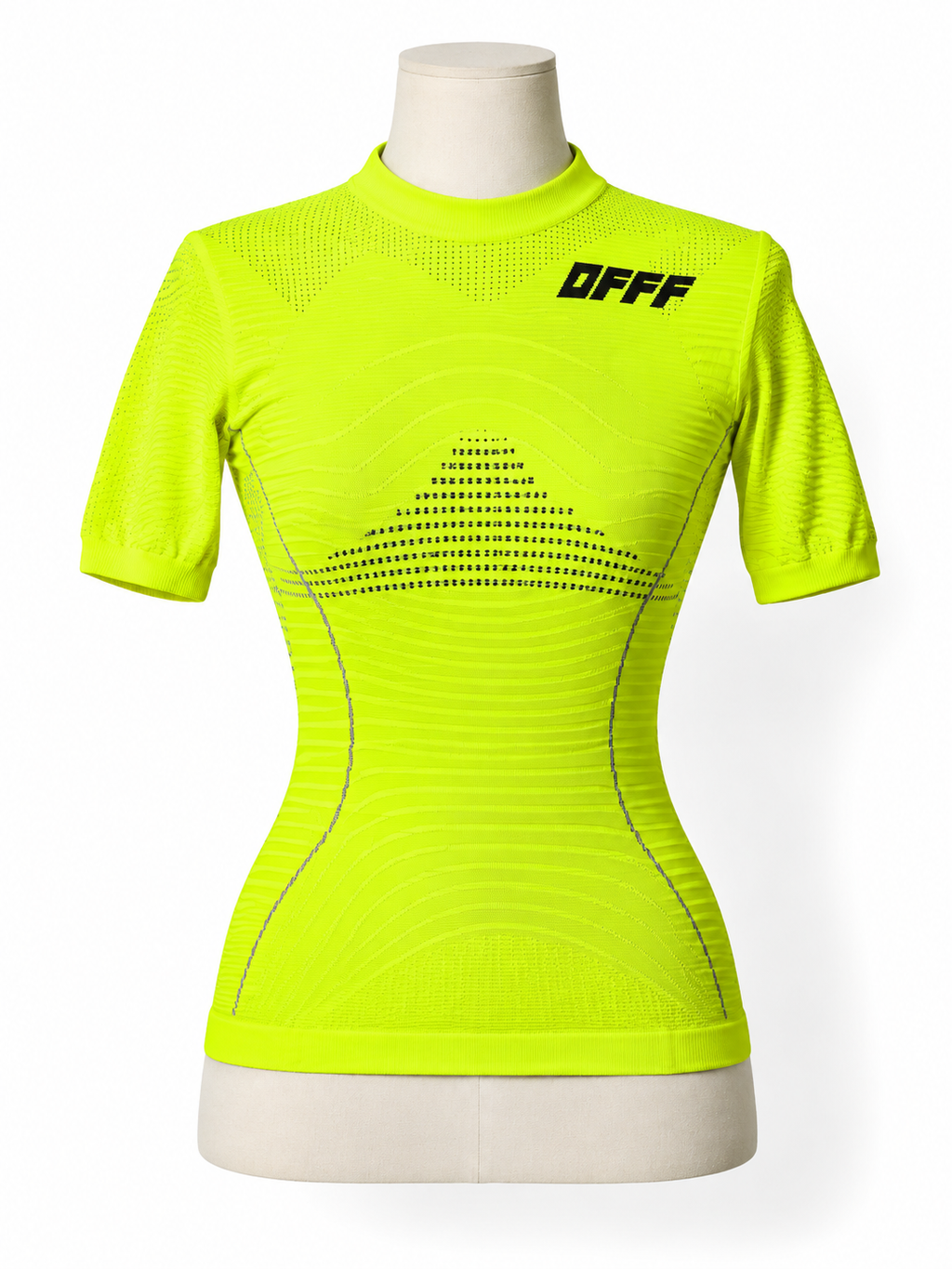 Camiseta deportiva Off-White neón 2018 talla M