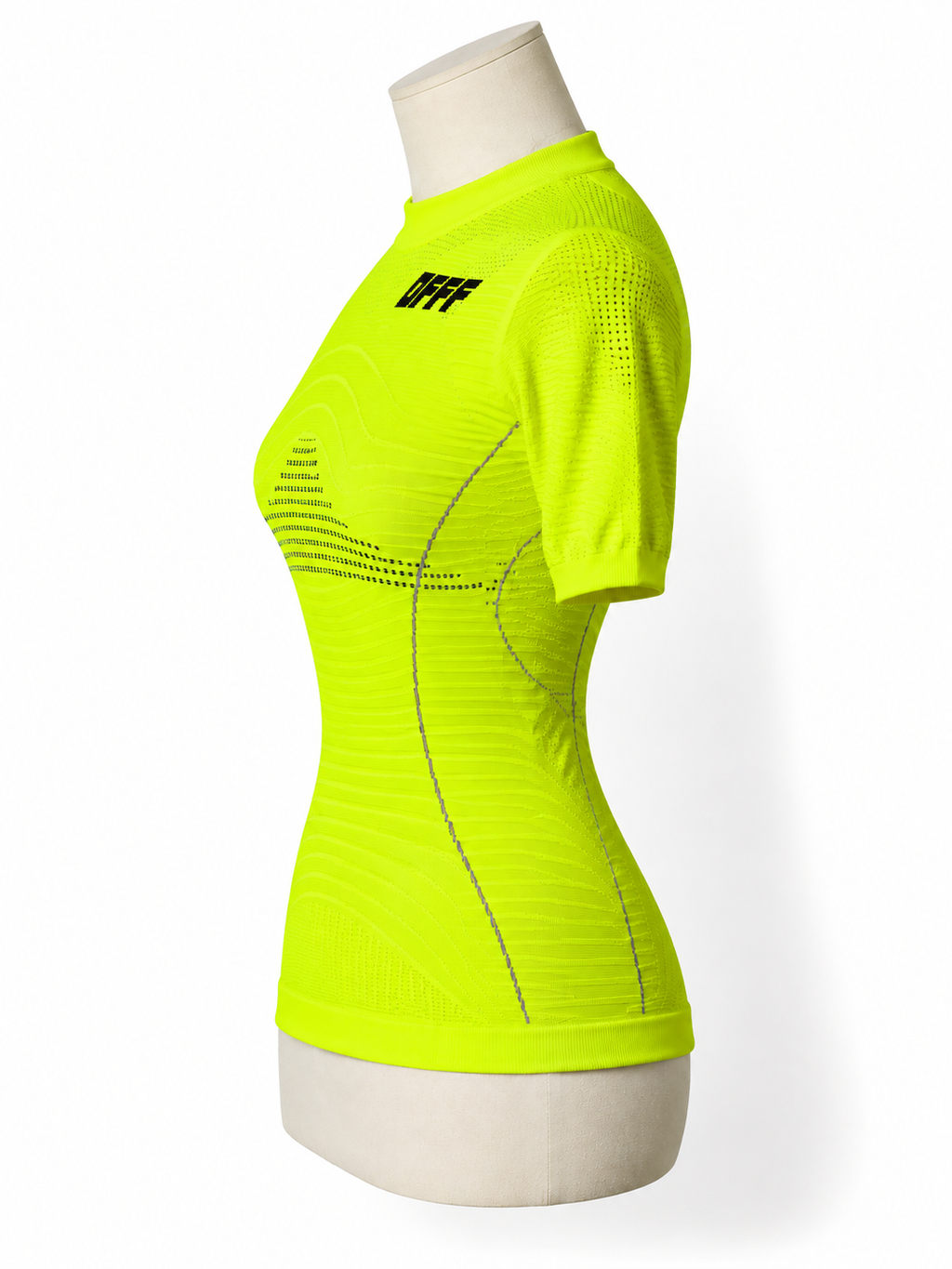 Camiseta deportiva Off-White neón 2018 talla M