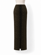 Falda larga Alexander Wang de chenilla con estampado animal – Talla XS – 2024
