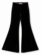 Pantalón de terciopelo negro Maggie Marilyn Rule Breaker – Talla 36