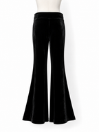 Pantalón de terciopelo negro Maggie Marilyn Rule Breaker – Talla 36