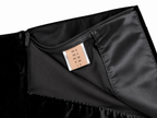 Pantalón de terciopelo negro Maggie Marilyn Rule Breaker – Talla 36