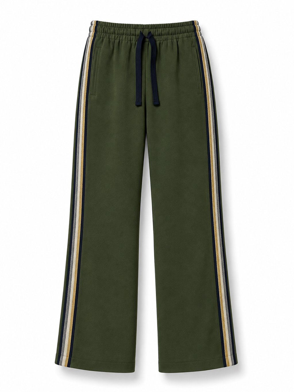 Pantalón Zadig & Voltaire Woww Crepe verde caqui – Talla 36
