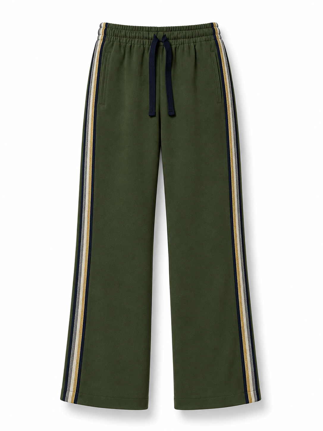 Pantalón Zadig & Voltaire Woww Crepe verde caqui – Talla 36