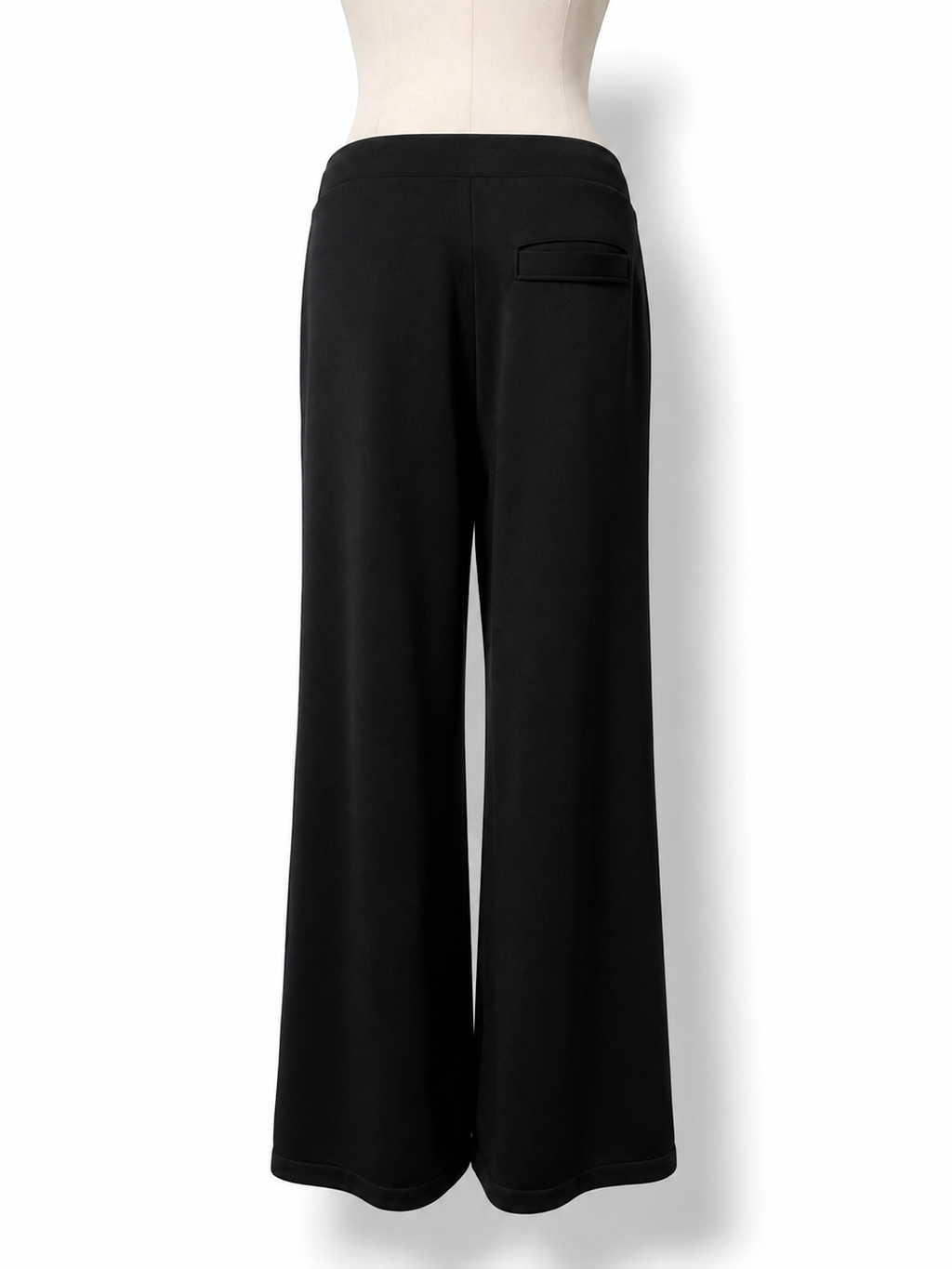 Pantalón negro Alexander Wang estilo chándal con botones – Talla S