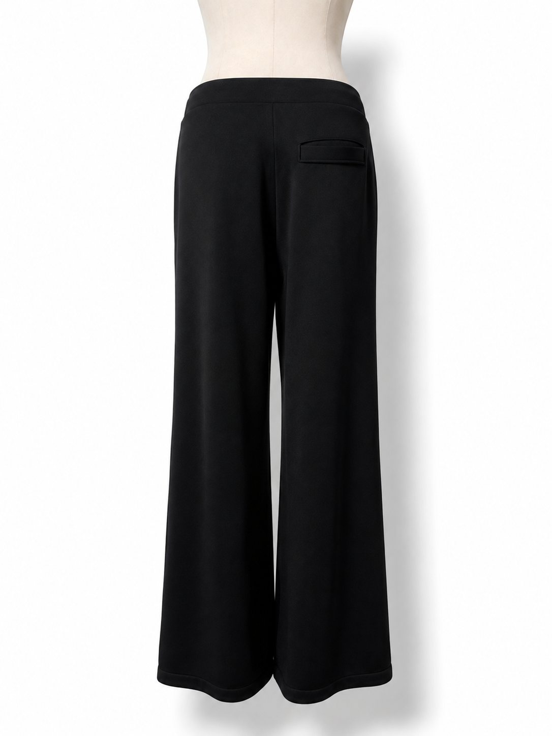 Pantalón negro Alexander Wang estilo chándal con botones – Talla S