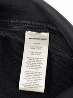 Pantalón negro Alexander Wang estilo chándal con botones – Talla S