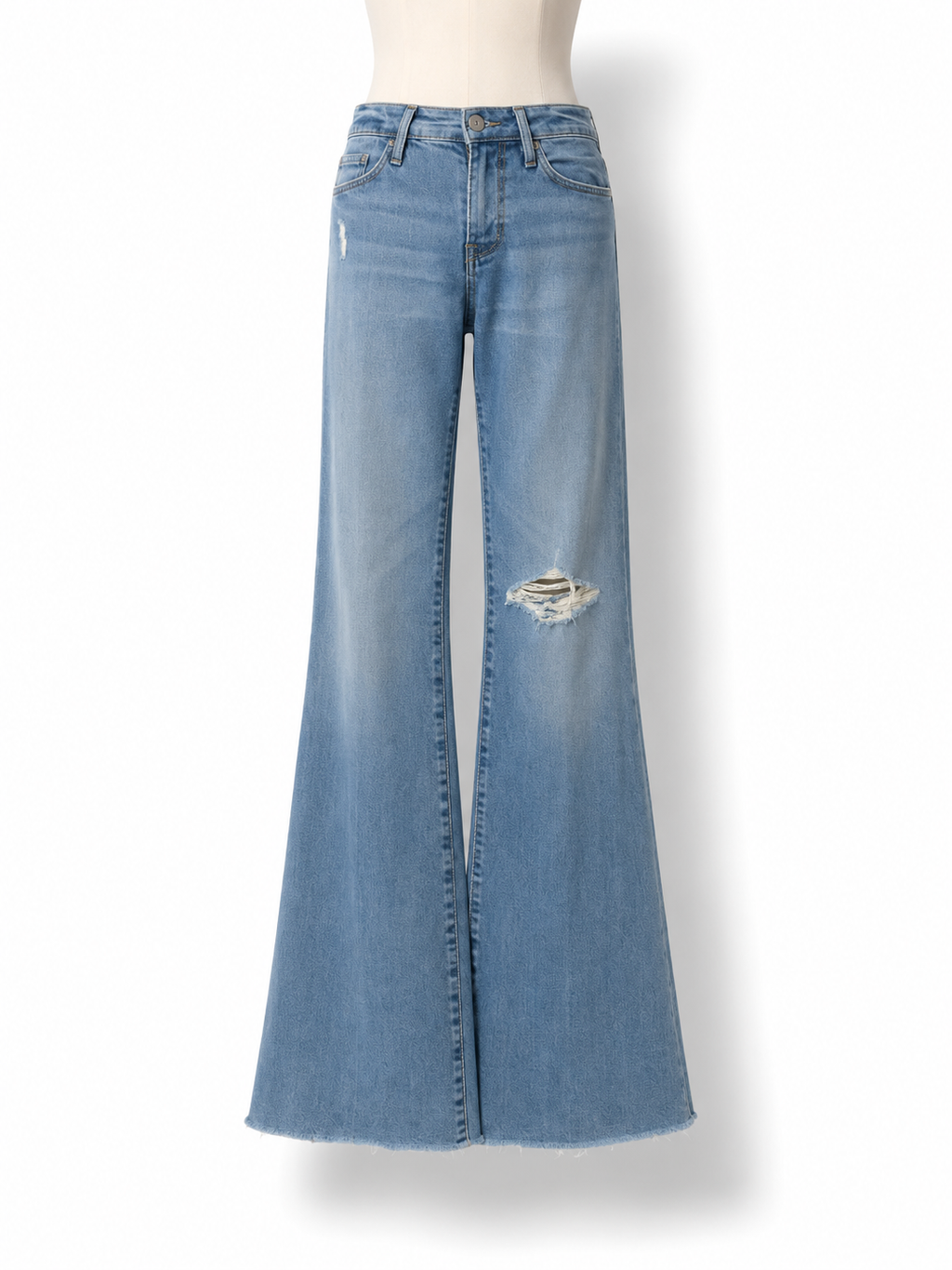 Vaqueros Frame Le High Flare de tiro alto – Talla 26