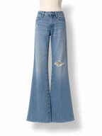 Vaqueros Frame Le High Flare de tiro alto – Talla 26