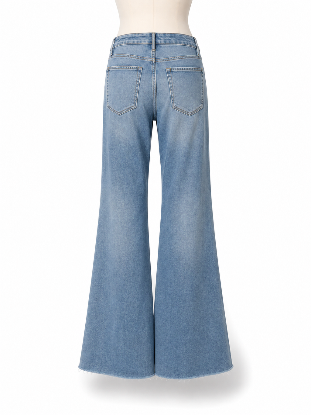 Vaqueros Frame Le High Flare de tiro alto – Talla 26